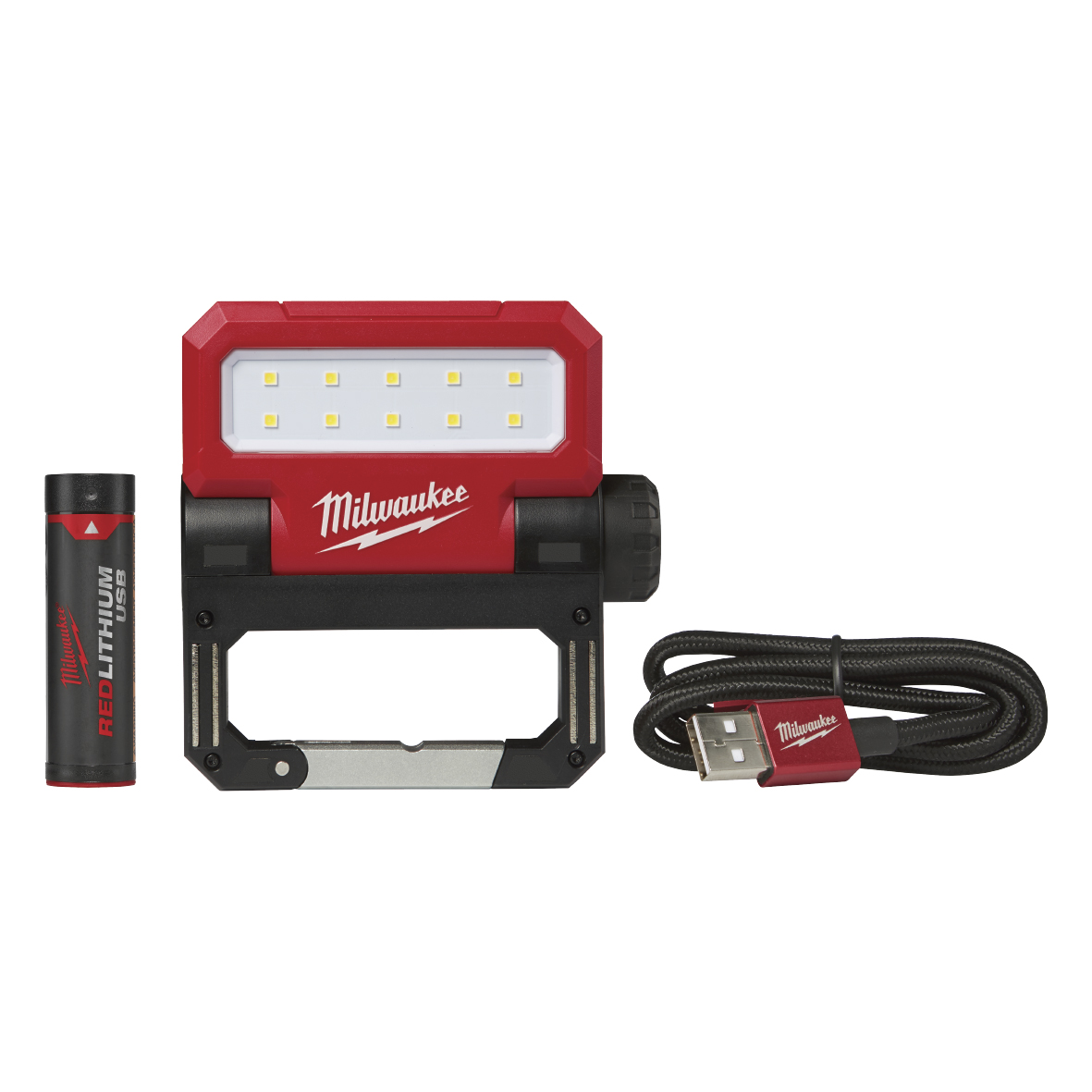 Foco Rotativo Recargable USB Rover Milwaukee - 211421