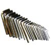 Juego Llaves Allen de 7 a 10MM y 1/16" a 3/8" [25PCS] Gedore - 012107 BR