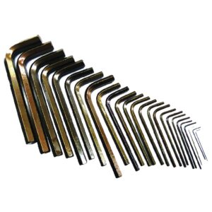 Juego Llaves Allen de 7 a 10MM y 1/16" a 3/8" [25PCS] Gedore - 012107 BR