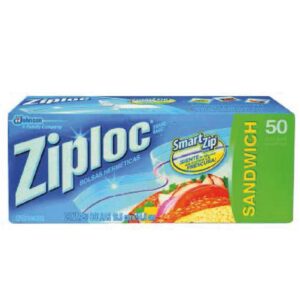 Bolsa Ziploc Peque&ntilde;a de 14.9X16.5CM (Caja 50UN)