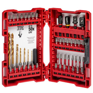 Juego Puntas de Impacto y Brocas (Bits) 50 Pc Milwaukee - 48324013