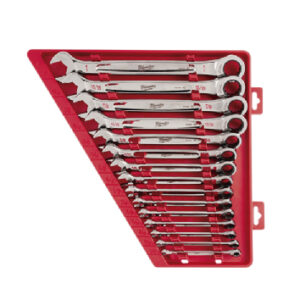 Juego Llave Punta Corona C/Ratchet de 1/4" a 1" Milwaukee - 48229416