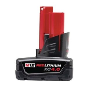 Bater&iacute;a M12 Redlithium Xc 4.0 AH Milwaukee - 48112440