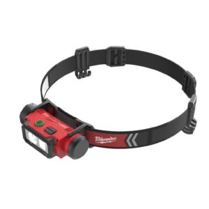 Linterna LED Casco Recargable USB 600 Lúmenes Milwaukee - 216321