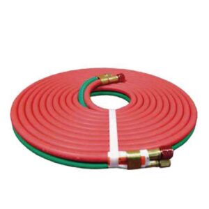 Manguera Doble Oxicorte de 1/4" C/Term.9/16" y Ferrule Rollo 25 Metros