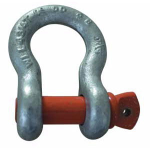 .Grillete Lira Pasador Roscado de 1/2" 2TON. Norma Europea Dolezych