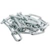 Cadena Eslabon Corto 6MM (1/4") Zincada (MT)