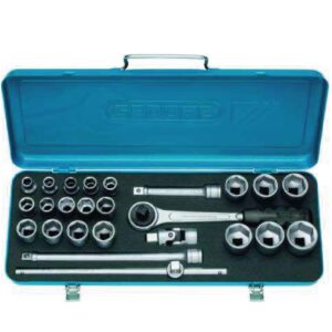 Juego de Dados CUAD. 1/2'' de 3/8" a 1.1/4" Gedore - 015558 BR