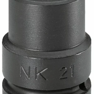 Juego de Dados de Impacto Hexagonal Milim. Cuad. 3/4'' de 19 a 42MM de 18 PCS. Facom - NK.500E