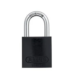 Candado BLOQ.ALUM.72/40 HB40 Kd Rtn Negro Abus