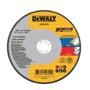 Disco de Corte Inox./metal Plano de 7" X 1/13"(2MM) X 7/8" Dewalt - DW84706