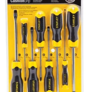 (Ex 91541) Jgo. Destornilladores C/mango de Goma y P/magnetica de 8PCS. Stanley - STMT66675-840