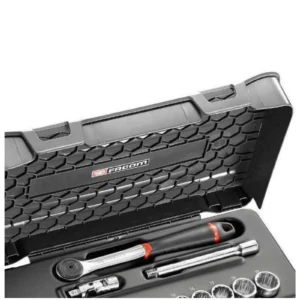Juego de Dados Poligonal Cuad. 3/8'' de 1/4'' a 3/4'' 12PCS. Facom - J.161-1P12U