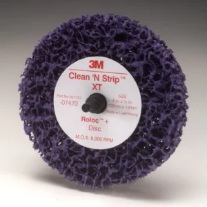 Disco Limpieza Clean Strip Xt Morado de 4.1/2" 3M - 61500303047