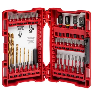 Juego Puntas de Impacto y Brocas (Bits) 50 Pc Milwaukee - 48324013