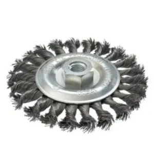 Grata Plana Alambre Trenzado 7"