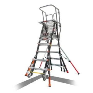 Escalera Lg Cage 8'-14' Iaa Fg W/whl Lift Little Giant - 18515-240