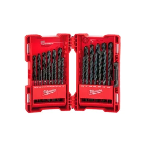 Juego Brocas Acero de 1/16" a 1/2" 29 Piezas Milwaukee