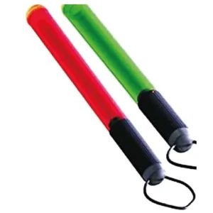Bast&oacute;n Luminoso Rojo y Verde Recargable de 54cm