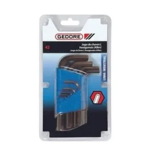 Juego Llaves Allen l 10 Piezas 012152 Br Gedore