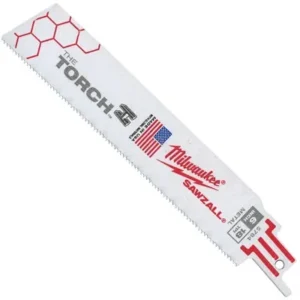 Hoja Sierra Sable 9" 7/11 para Pl&aacute;sticos, Madera/Metal 48012706 Milwaukee