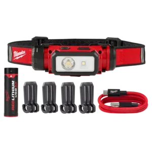 Linterna LED Casco Recargable Usb 600 L&uacute;menes 216321 Milwaukee