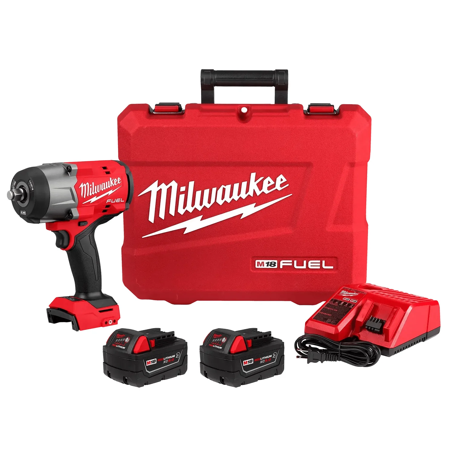 Kit Llave de Impacto 1/2" M18 Fuel Ht (1100/1500lb/pie) 2967259 Milwaukee