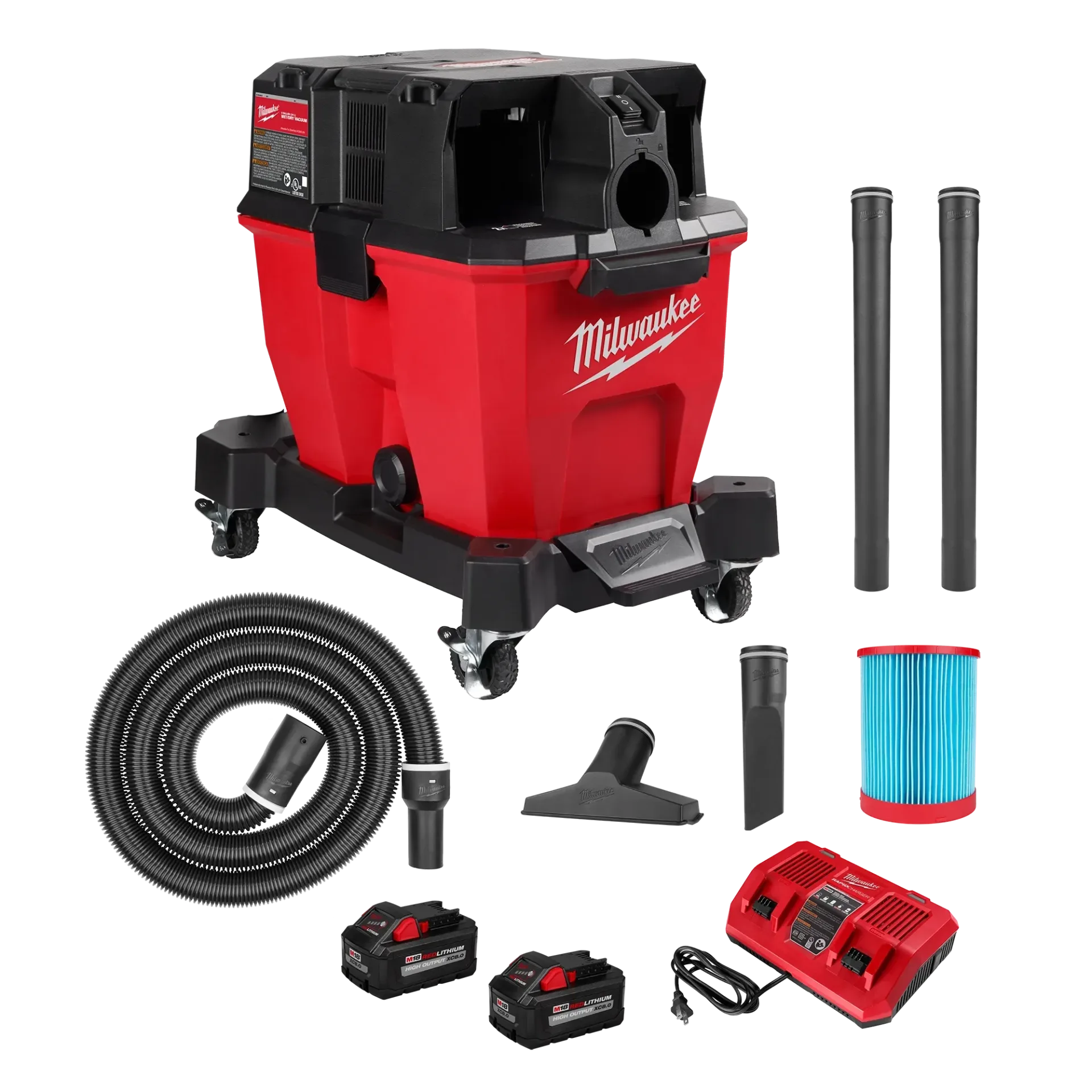 Kit de Aspiradora para Materiales Humedos y Secos de 9 Galones M18 FUEL 092022HD Milwaukee - Imagen 2