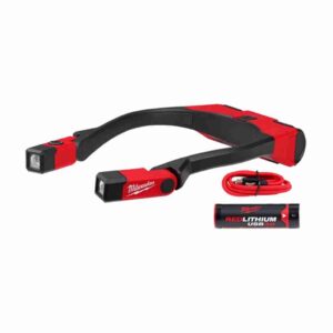 Lámpara para el Cuello Recargable Mediante USB REDLITHIUM de 400 Lúmenes 211721 Milwaukee