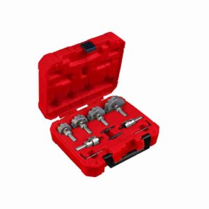 Juego 8PCS Cortadores de Carburo de una Pieza 7/8", 1.1/8", 1.3/8", 1.3/4", 2", 2.1/2" 49228620 Milwaukee