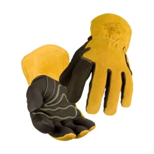 Guantes de Cuero Soldador MIG Talla Xl Black Stallion