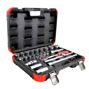 Juego de Dados Cuadrante 1/2" 10 a 32mm 24 Piezas Red 3300055 Gedore