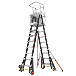 Escalera Telescópica Cage 8'-14' Iaa Fg W/whl Lift Little Giant 18515-240