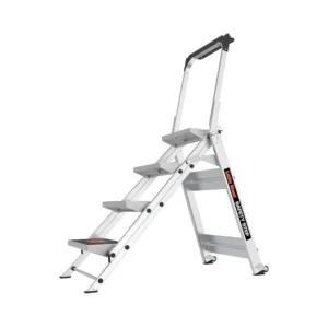 Escalera Safety Step 4 Peldaños con Baranda Little Giant 10410ba