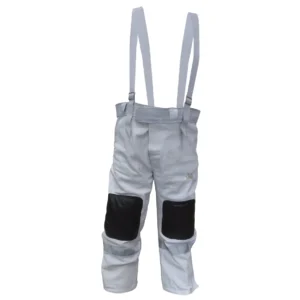 Pantal&oacute;n Cuero Soldador con Rodillera Talla l Maestro Minero