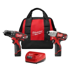 Juego de Taladro M12 Fuel 3/8" + Destornillador M12 1/2" 2497-259 Milwaukee