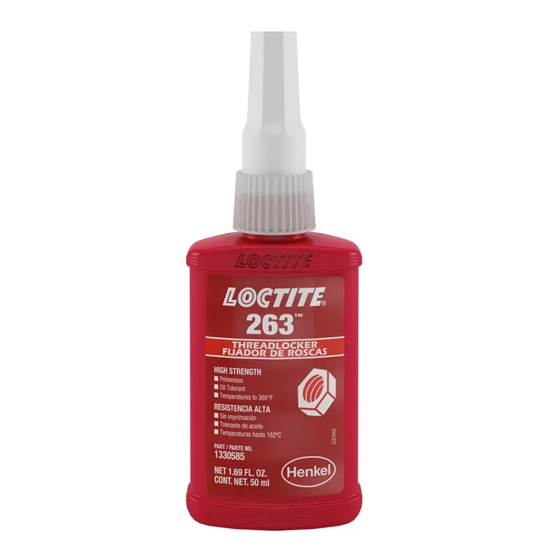 Trabador de Rosca Alta Resistencia 50ml. Loctite