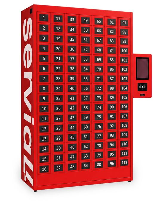 Locker de Llaves de Torque · 112 puertas