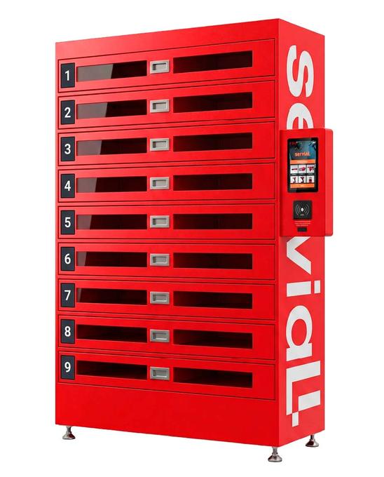 Locker de Llaves de Torque · 9 puertas