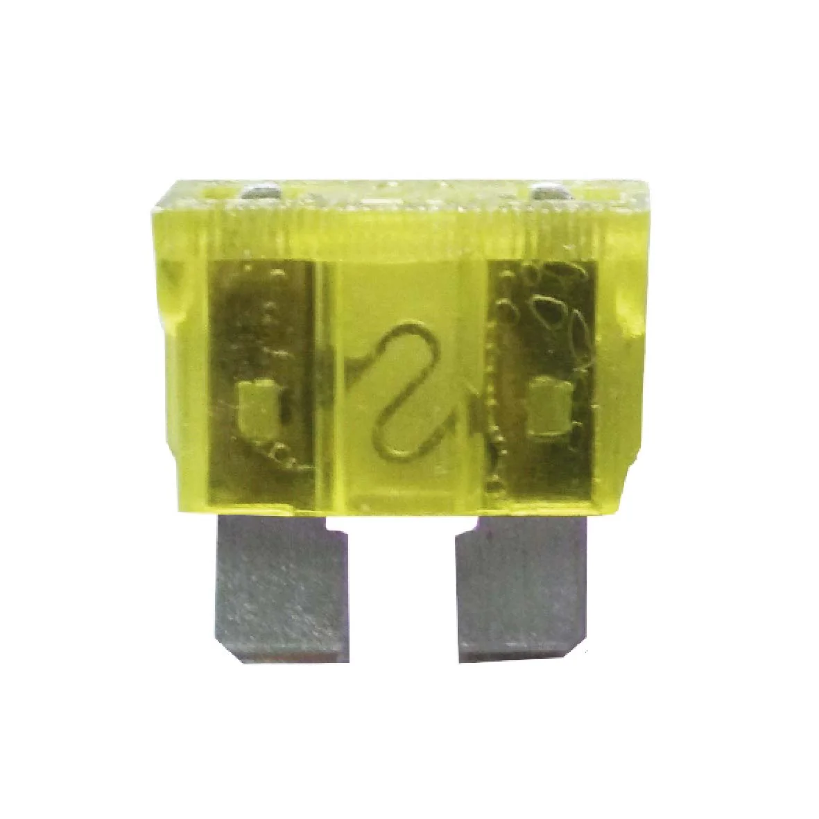Fusible 2 Patas Min 20amp Amarillo