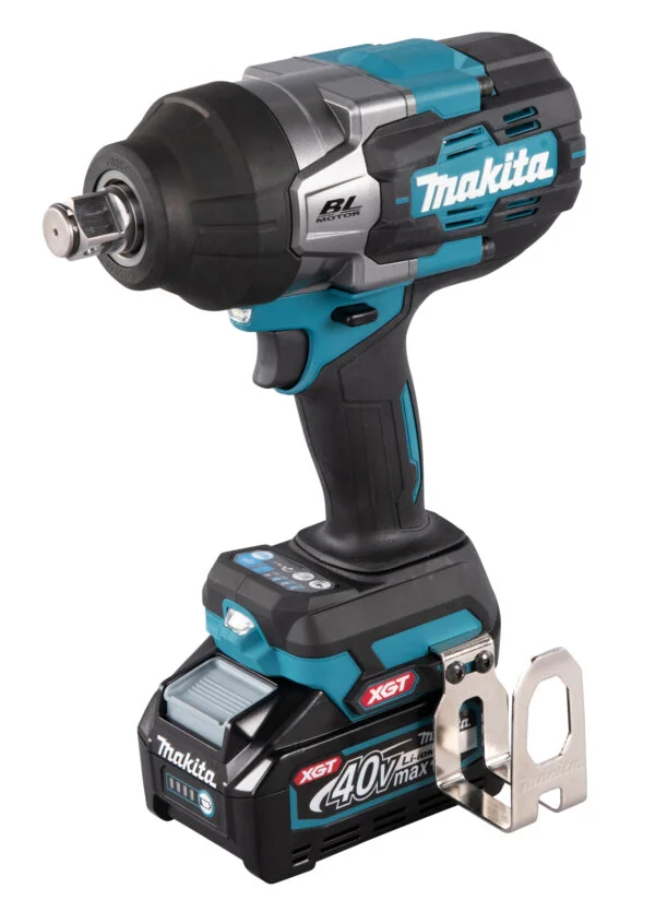 Llave de Impacto Inalámbrica 40V Cuad. 3/4" 1800 Nm (2 Bat. 4 Amp y Carg.) - TW001GM201 Makita