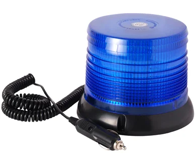 Baliza Estroboscópica 12-48v Magnética Azul