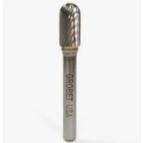 Lima Rotativa Radio Dentado de 1/2" V&aacute;stago 6mm Grobet