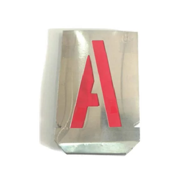 Juego de Letras para Marcar de 100mm Zincadas Angelito - 2373