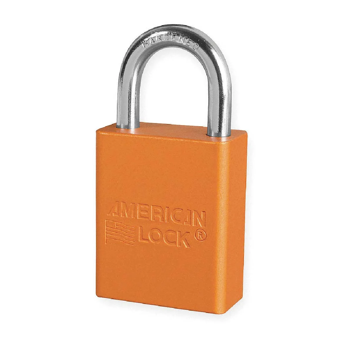 Candado Bloqueo Color Naranja A1105ROJ American Lock