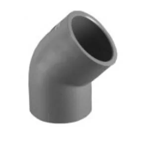 Codo 45&deg; El&eacute;ctrico PVC SCH-80 de 3/4"