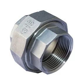 Uni&oacute;n Americana Inoxidable 316 NPT 150lb de 1.1/2"