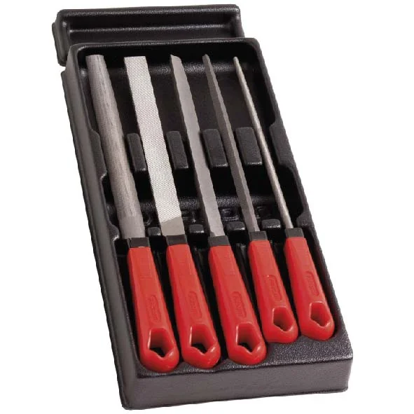 Modelo Lim Set de Limas con Mango 200mm 5pcs. Facom