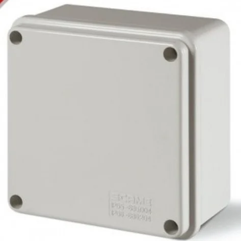 Caja Derivación Estanca 100x100x50 con Ent IP56 L/halog GW44204