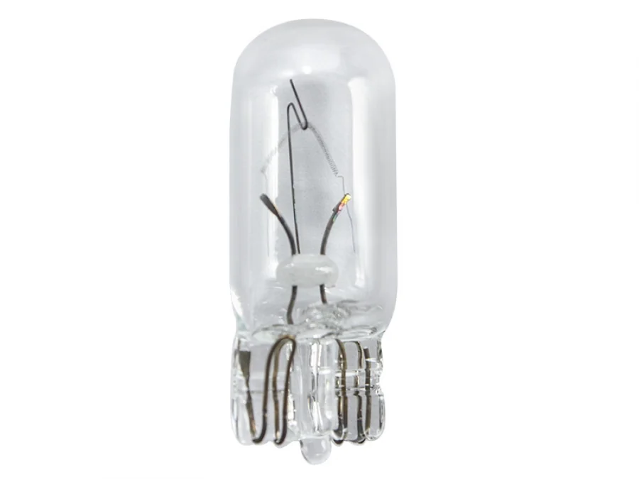 Ampolleta Cola de Pez T10, 24v 5w Luz Calida